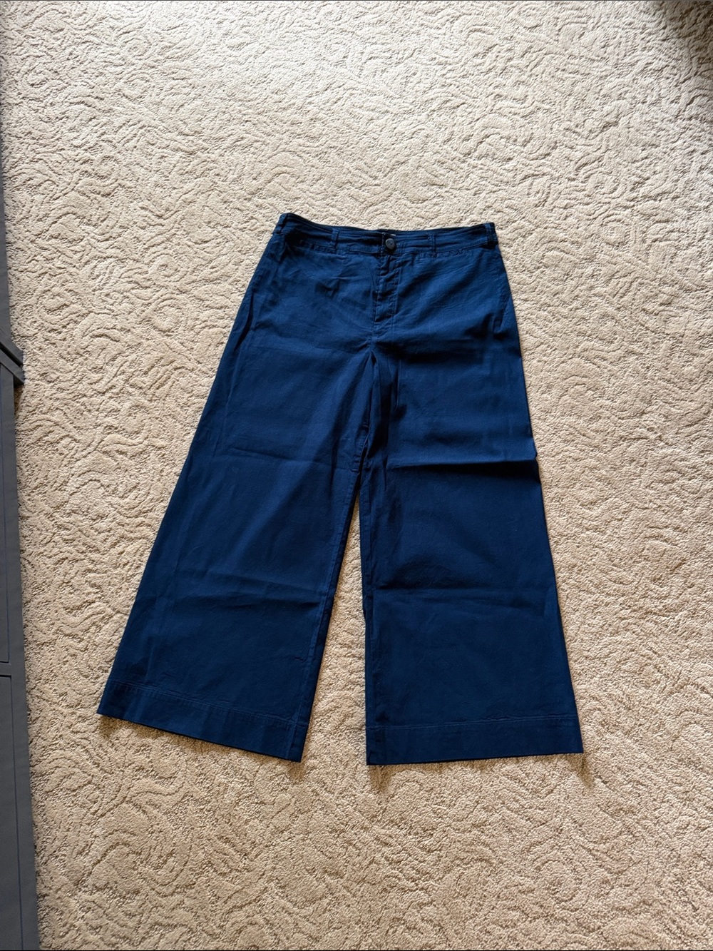 Ettie Pant by Maeve from Anthropologie flare/wide legged cropped